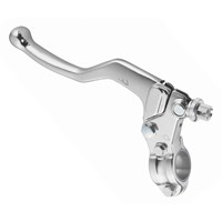 CLUTCH LEVER FORGED ASSEMBLY 3-WAY ADJUSTABLE UNIVERSAL SILVER